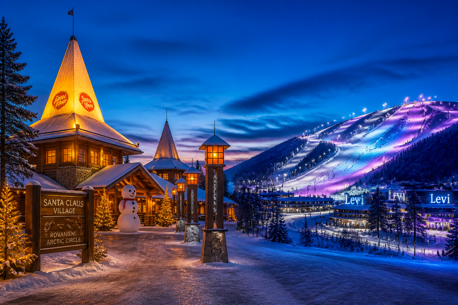 Rovaniemi or Levi? A Guide to Choosing Your Lapland Base